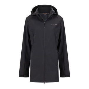 Life line Wellington Softshell Parka dames zwart maat M