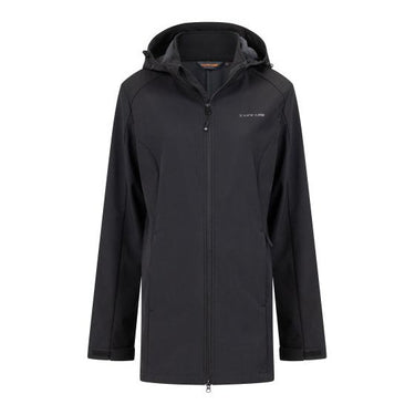 Life line Wellington Softshell Parka dames zwart maat XXL