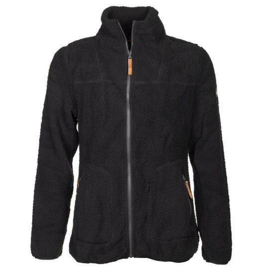 Life line Wendy fleecevest dames zwart maat XXL