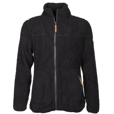 Life line Wendy fleecevest dames zwart maat 4XL