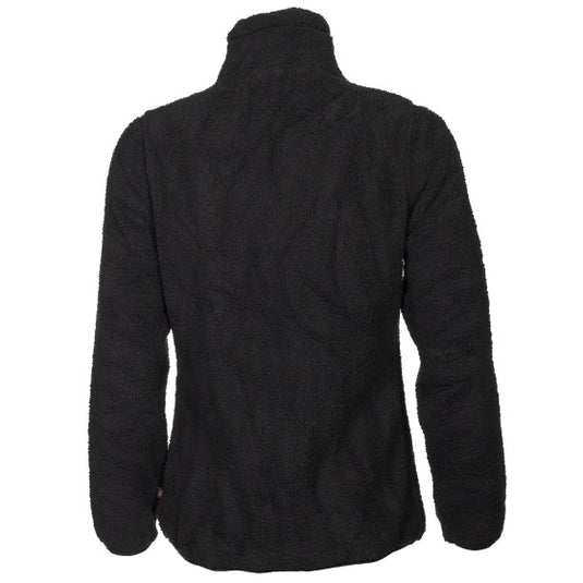 Life line Wendy fleecevest dames zwart maat XXL