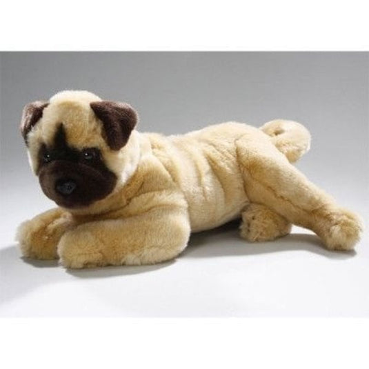 Liggende Mops 35cm