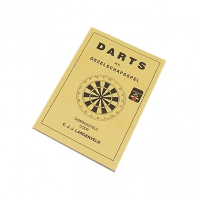Load image into Gallery viewer, Longfield games Scoreboard voor darts met spelregelboekje 45x 30 cm
