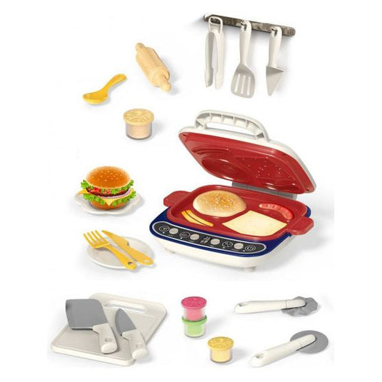 Luna Teppanyaki speelset junior 20-delig wit rood