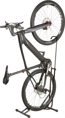 fietsenrek voor één fiets 59 x 38 x 110 140 cm zwart