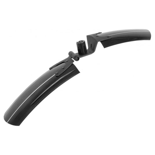 M-Wave Voorspatbord 24-29 inch zwart