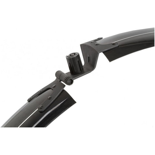 M-Wave Voorspatbord 24-29 inch zwart