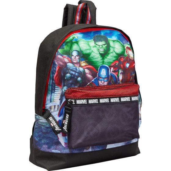 Load image into Gallery viewer, Marvel Avengers Rugzak Junior 13 liter Zwart Rood

