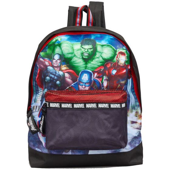 Load image into Gallery viewer, Marvel Avengers Rugzak Junior 13 liter Zwart Rood
