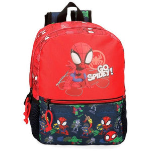 Marvel Spider-man Go rugzak junior rood zwart
