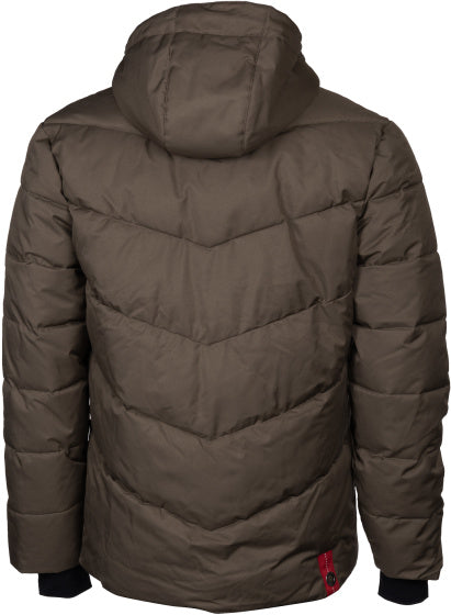 Maupiti Marck II padded winterjas heren grijsbruin maat L