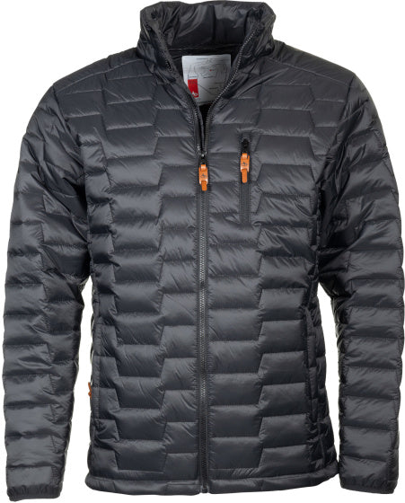 Maupiti Murdock II fashion padded jack heren donkergrijs maat 3XL