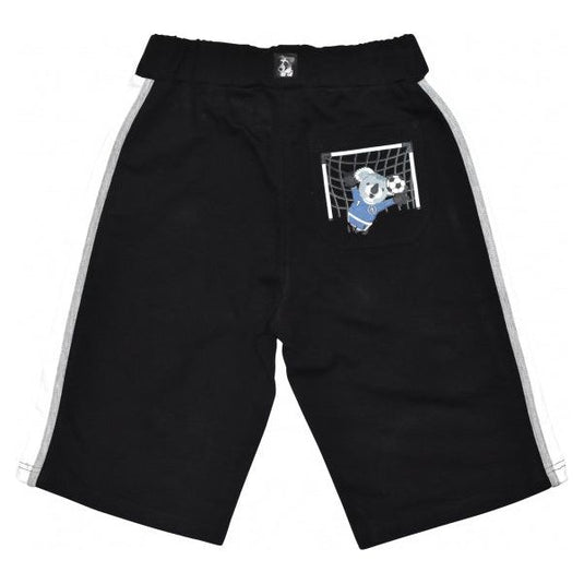 Max buddies Short Catcher jongens katoen zwart maat 152