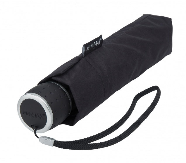 Load image into Gallery viewer, Minimax Opvouwbare Paraplu met Handopening Ø 100 cm Zwart
