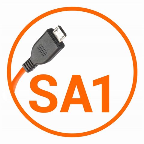 Load image into Gallery viewer, Miops camera verbindingskabel samsung sa1 oranje
