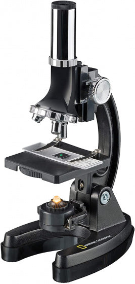 Load image into Gallery viewer, National geographic Microscoop met koffer 33 cm staal zwart 24-delig
