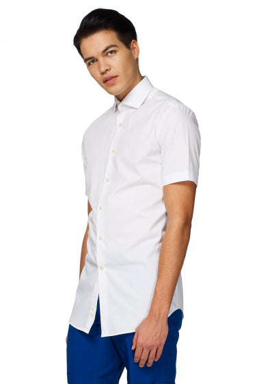 Load image into Gallery viewer, Opposuits White Knight overhemd heren wit maat 4XL

