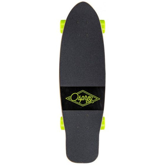 Osprey Skateboard Overturn Cruiser 70 cm hout aluminium zwart