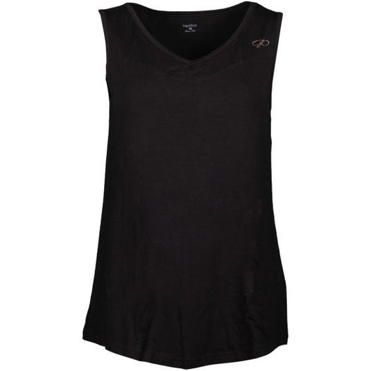 Papillon Singlet fitness shirt dames zwart maat L