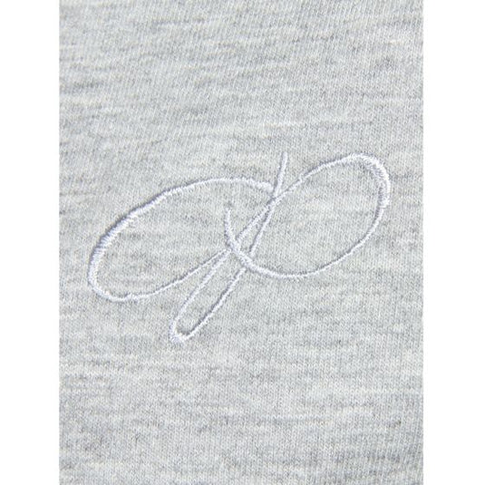 Papillon Sweat Hoody Katoen Dames Grijs Maat M
