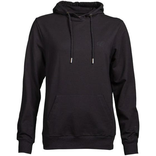 Papillon Sweat Hoody Katoen Dames Zwart Maat S