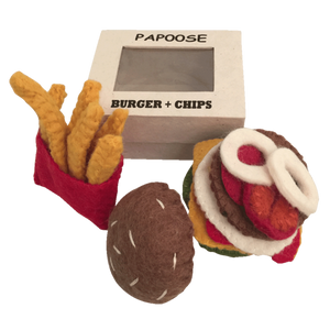 Papoose Toys Papoose Toys Burger and Chips