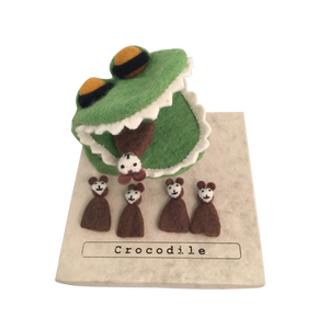 Papoose Toys Papoose Toys Crocodile 5 cheeky monkeys