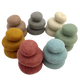 Papoose Toys Papoose Toys Earth Felt Pebbles 21 stuks