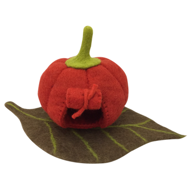 Papoose Toys Papoose Toys Fairy Pumpkin House and Mat