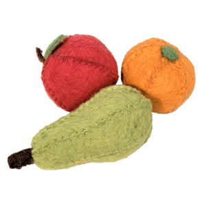 Papoose Toys Papoose Toys Fruit Apple, Pear, Orange