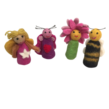 Papoose Toys Papoose Toys Garden Finger Puppets 4