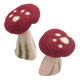 Papoose Toys Papoose Toys Hollow Mushrooms Medium 6pc