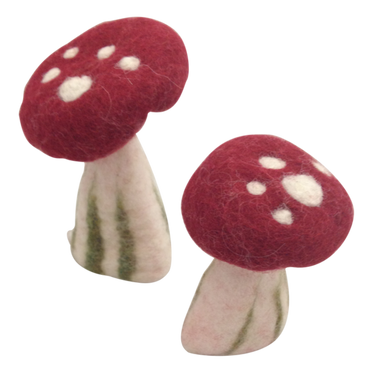 Papoose Toys Papoose Toys Hollow Mushrooms Small 6pc