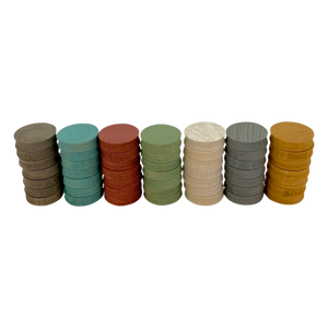 Papoose Toys Papoose Toys Mini Earth Concave 4cm 49pc