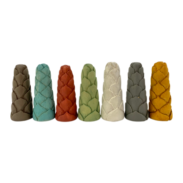 Papoose Toys Papoose Toys Mini Earth Flower Buds S 7pc