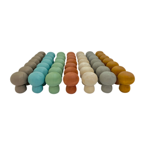 Papoose Toys Papoose Toys Mini Earth Mushroom 49pc