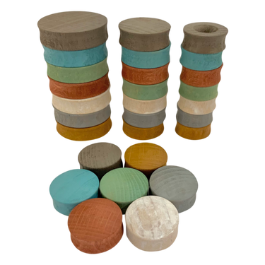 Papoose Toys Papoose Toys Mini Earth Rounds 28pc
