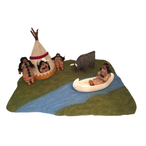 Papoose Toys Papoose Toys Native American Village 9pc