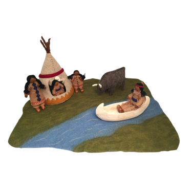 Papoose Toys Papoose Toys Native American Village 9pc