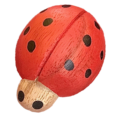 Papoose Toys Papoose Toys Red Ladybirds 7pc