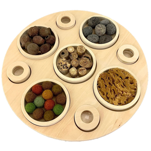Papoose Toys Papoose Toys Round Sensory Board 10pc