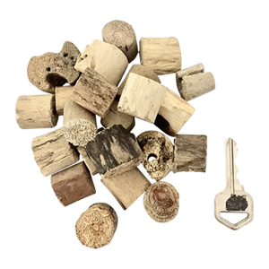 Papoose Toys Papoose Toys Short round Driftwood 20pc