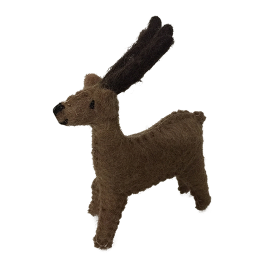 Papoose Toys Papoose Toys Small Felt Reindeer 6