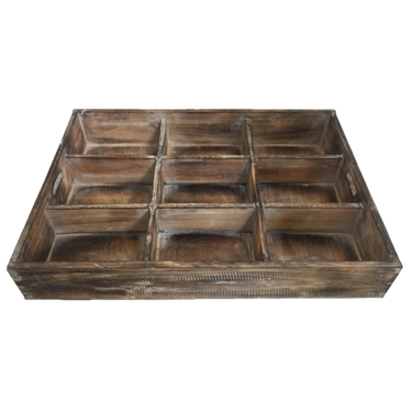 Papoose Toys Papoose Toys Sorting Tray 9 holes Large