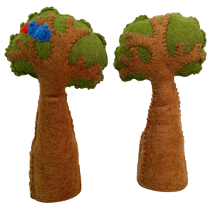 Papoose Toys Papoose Toys Tree + Bird 2pc