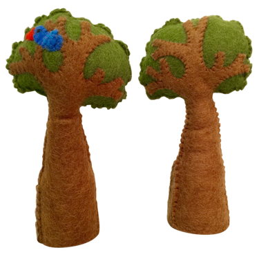 Papoose Toys Papoose Toys Tree + Bird 2pc