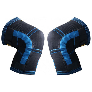 Pflexx Kniebandage Compression unisex blauw per set maat XS