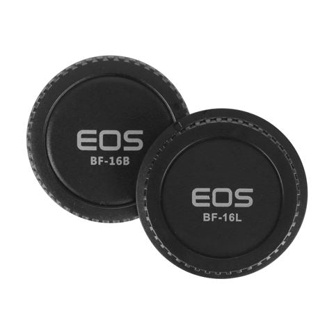 Load image into Gallery viewer, Pixel Lens Rear Cap BF-16L + Body Cap BF-16B voor Canon

