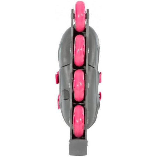 Playlife Inline skates Riddler hardboot 82A grijs maat 27-30
