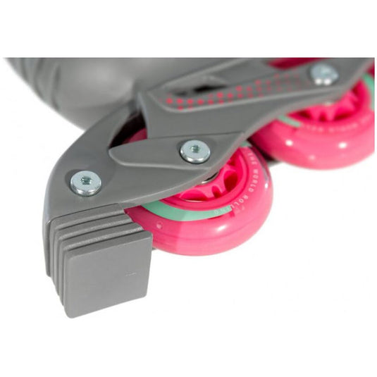 Playlife Inline skates Riddler hardboot 82A grijs maat 27-30